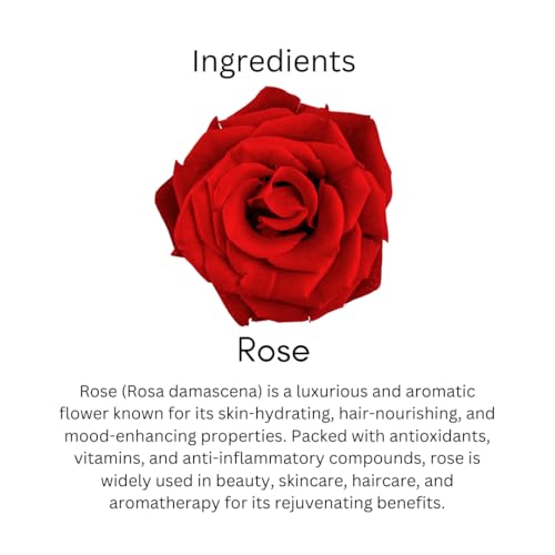 Image of Khadi Rose Aromatic Essential Oil 15 ml | Pure & Natural | For Skin & Hair Care | With Anti Aging Properties | Bath & Massage Body Oil | All Skin & Hair Types | Aromatherapy for Men & Women