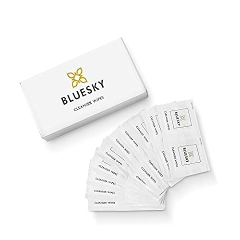 Bluesky Ściereczki do czyszczenia żelu UV (75% chusteczki alkoholu izopropylowego), 20 sztuk