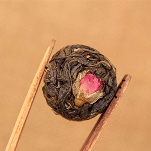 Té de hierbas hecho a mano FlowerRose Tea Chinese Ancient Tree 500g Puer Tea Green Food - Imagen 4