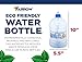 Arrow Home Products H2O On The Go Water Bottle, 2.2 Liter (Includes Two Bottles w/Push Cap) - Made in USA, BPA Free - Built-In Handle - Ideal for the Gym & Sports Practice