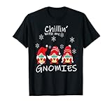 Photo Gallery chillin with my gnomies miglior regalo di natale 2020 maglietta Photo Gallery chillin with my gnomies miglior regalo di natale 2020 maglietta