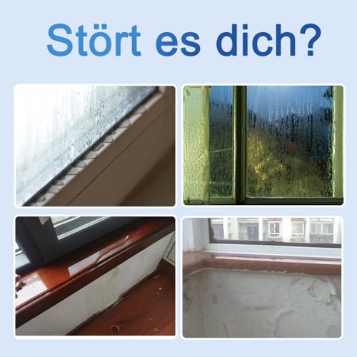 Fenster Kondensationsabsorber Anti Condensation Feuchtigkeitsabsorber Filzstreifen Kondensationsstreifen Weiß 3cm*4m