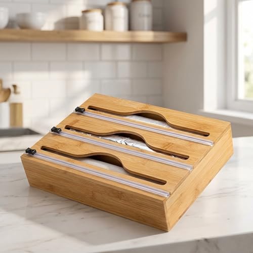 ���b�v�J�b�^�[ 3�i �|�� 33.3×22×7cm ���b�v�E�u���L���E�x�[�L���O�y�[�p�[�Ή� ���u�� �Ǌ|���\ ��яo���h�~ �u���ؒf ����ȒP �L�b�`���p �ė��p�\ �ƒ�p �t�B�����J�b�^�[ (3�i�F33.3*22*7cm,A)