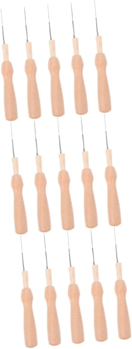 OSALADI 20pcs Needle Felting Needles Handles Craft Tools for Felting Projects and Art