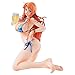 Produktbild One Piece Anime Figur Badeanzug Nami Buchstaben-Erwachsene Figuren Modell Cosplay PVC Handgemachte Statue Sammler Dekoration Boxed Geschenk-Spielwaren 15CM