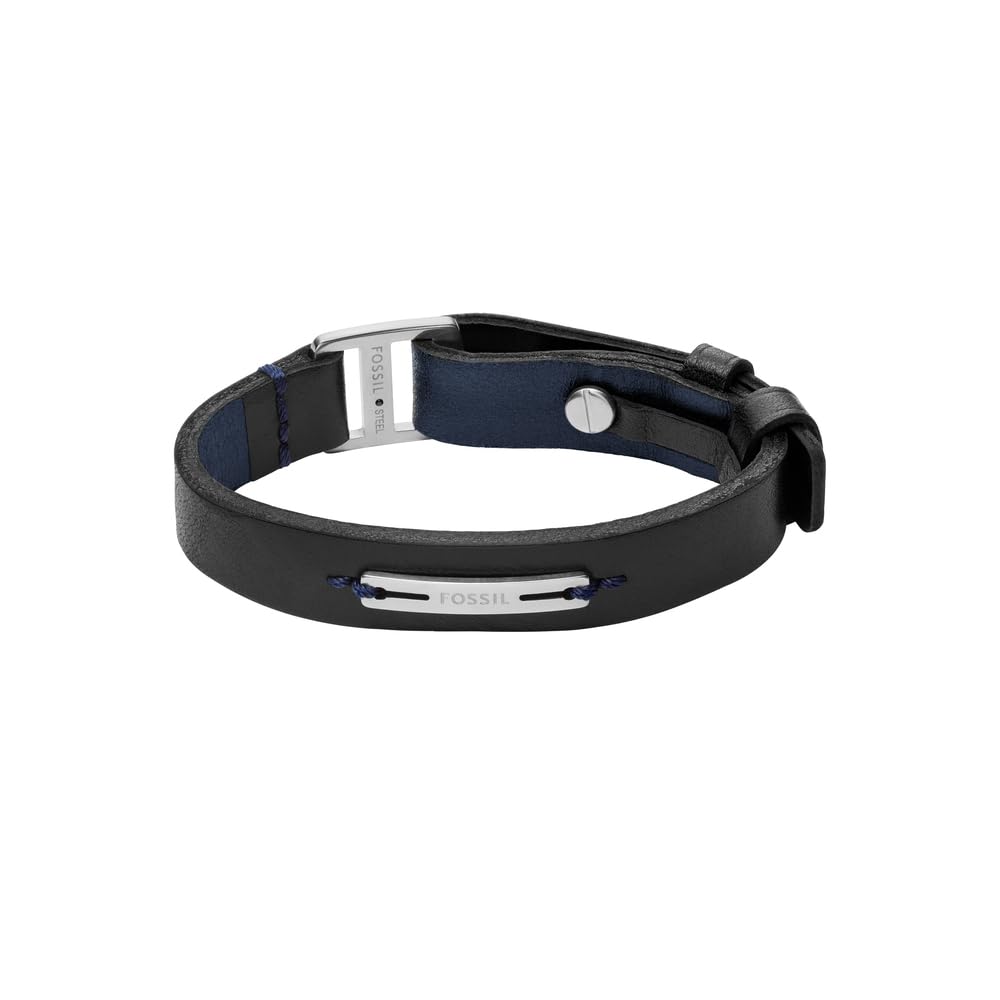 Fossil Machine Men's Multicolor Leather Bracelet, JF04964040
