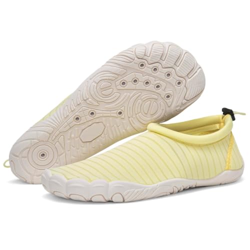 Image of Mishansha Womens Barefoot Water Shoes Wide Toe Box Swim Shoes Quick Dry Non Slip