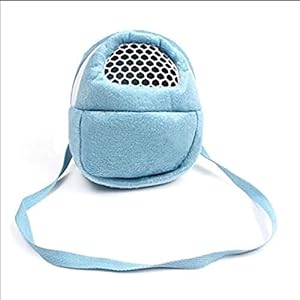 AGHH Huisdierendrager Hamsterzak Hondentas Hamster Rat Egel Kat Pet Carrier Pelucia Slaap Opknoping Tas voor Kleine Honden voor Katten en Kleine Honden (Color : E blue, Size : S)