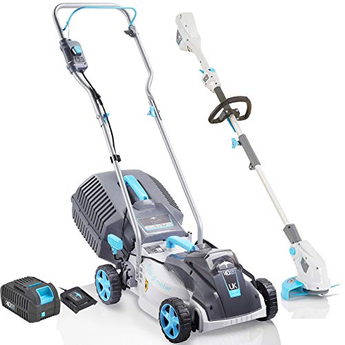 swift 40V 32cm Cordless Lawn Mower and 40V 25cm Cordless Grass...