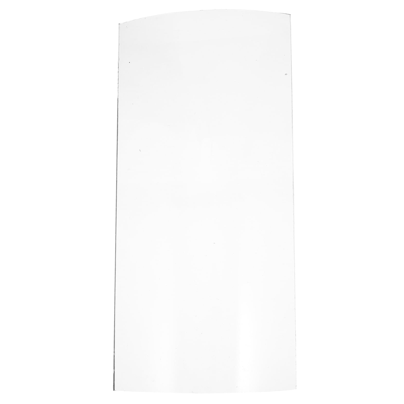 Tuile en verre 400x190x4mm transparente Mipcase pour couverture toit et abri de jardin