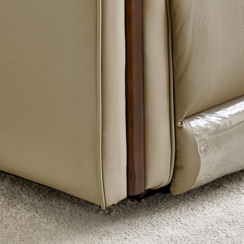 Image of Home Centre | Malinda Half Leather 1-Seater Electric Recliners | Recliner Sofa for Living Room | 1 Year Warranty