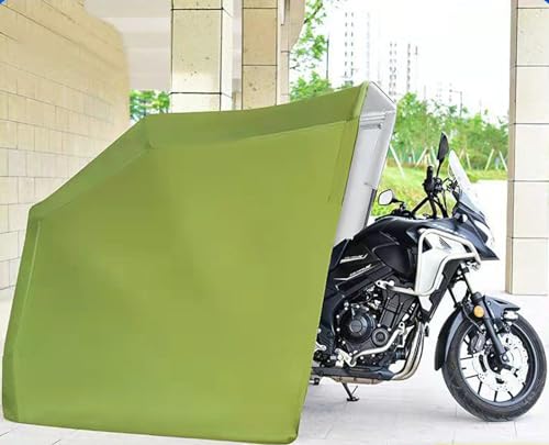 半自動ポータブルバイクガレージ バイクシェルター 収納 バイク小屋 自転車 旅行用テント