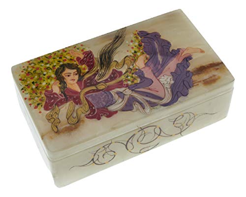 LPUK CAJA DE JOYERÍA DE LUJO SERIE 4 el baile de primavera Obra exquisita arte 12 x 7 x 4 cm