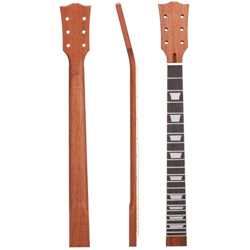 Electric Guitar Neck Mahogany Rosewood Fingerboard Replacement