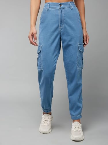 Image of Dolce Crudo High Rise Wide Leg Jeans for Women