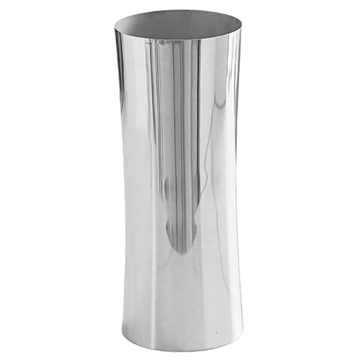 TOYANDONA Moderner Edelstahl Spiegel Vase Hydroponisch Metall Blumenvase für Wohnzimmer Nordic Deko Esszimmer Tisch Mittelstück Langlebig Korrosionsbeständig