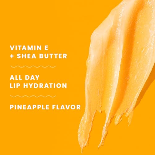 Image of Hawaiian Tropic Sunscreen Lip Balm SPF 30, Pineapple, 0.3 Oz | Hydrating SPF lip balm with vitamin E and shea butter, Natural finish, Pineapple flavor, Water resistant, Travel sunscreen