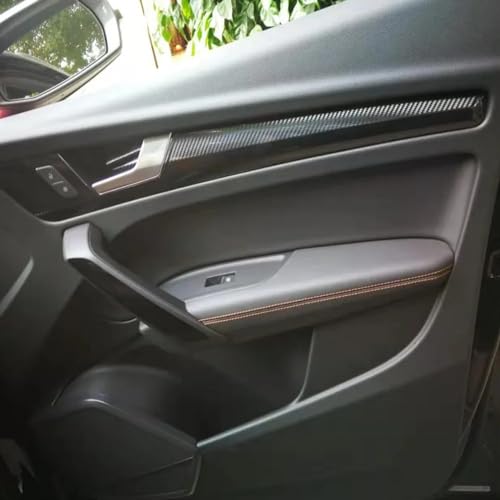 Autocollants carbone 5D pour masquer les rayures de console sur Q5L - 3