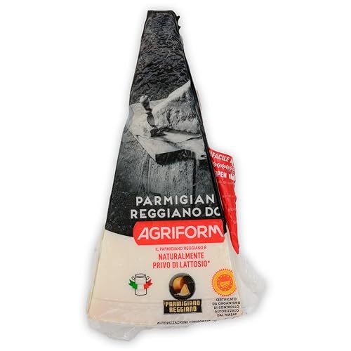 AGRIFORM PARMIGIANO REGGIANO DOP Parmesan Italienischer-formaggio-italiano-Hartkäse 0 2 KG original am Stück über 18 Monate gereift zum Reiben würzig aromatisch