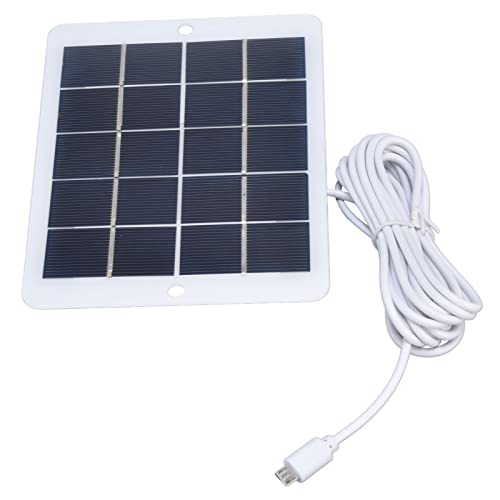 Cargador solar de polisilicio eficiente con salida estable de 5V 5