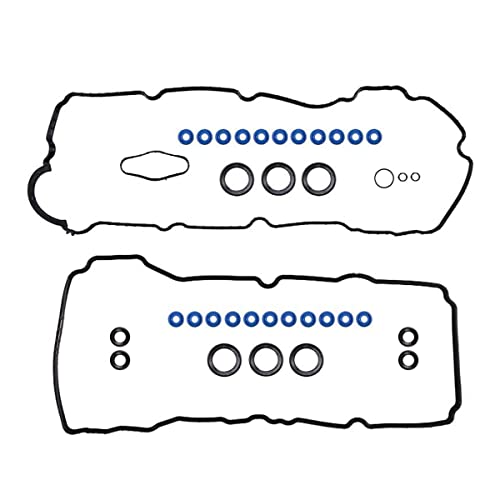 Image of Valve Cover Gasket Set VS50879R Replacement for Ford F-150 Expedition Transit 150 Transit 250 Transit 350 Lincoln Navigator 3.5L V6 Gas DOHC Turbo 2013 2014 2015 2016 2017 2018 2019 2020