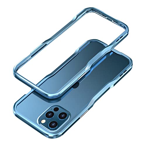 Coque Bumper pour iPhone 7 8 Plus en Alliage d'aluminium Bleu Mer