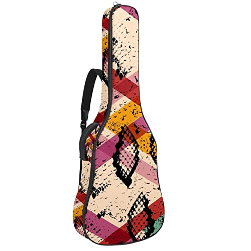 Sac à dos guitare acoustique étanche galaxie 42.9" avec organiseur de sac