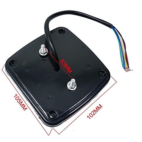 Feux arrière 12V camion clignotant feu freinage pour remorque