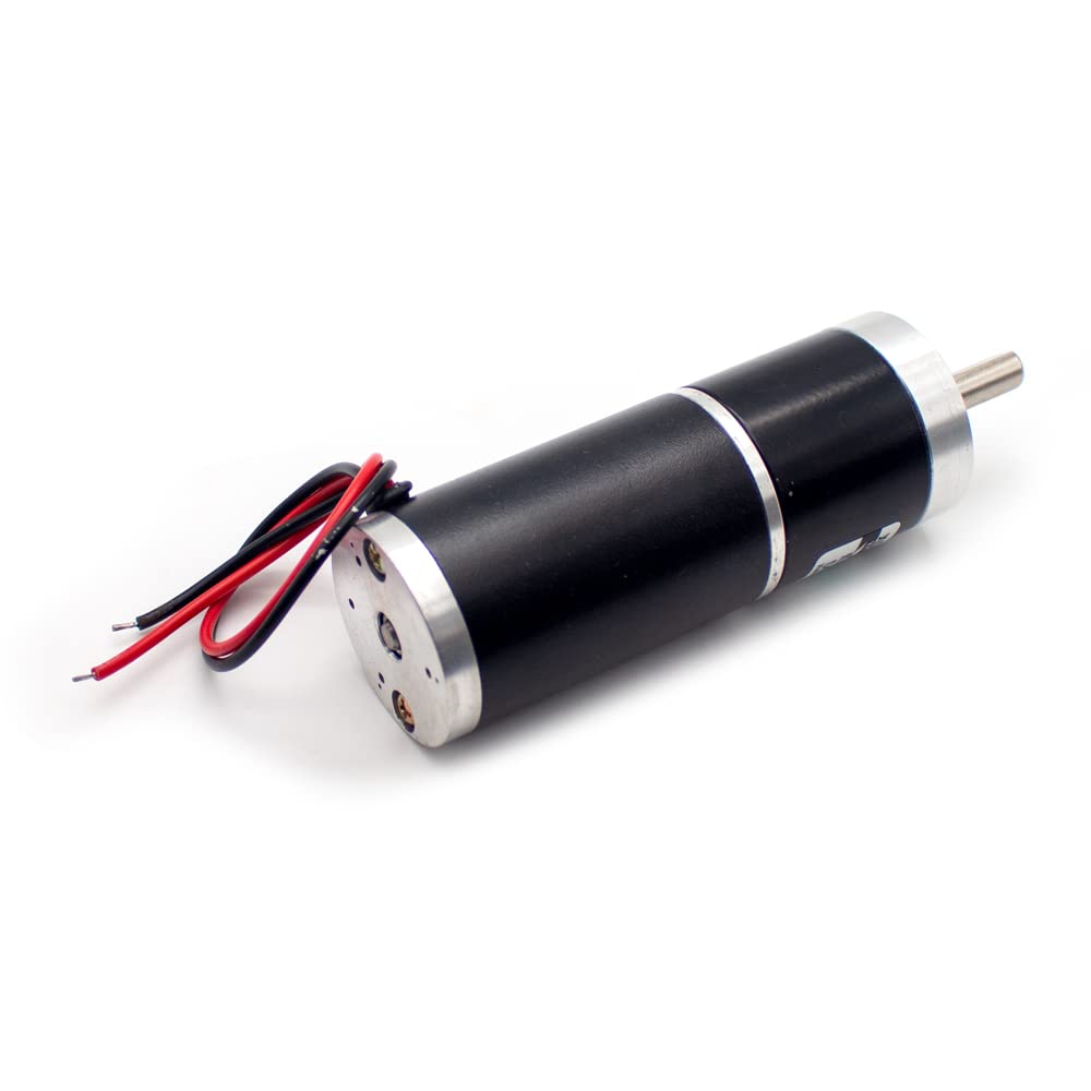 Toplionace 38 Planetengetriebemotor, 12/24V Langsame Geschwindigkeit Kleiner Motor Vorwärts und Rückwärtsdrehzahlregelung Großer Drehmomentmotor 15W XD-X38GA38SRZ (100u/min, 12V)