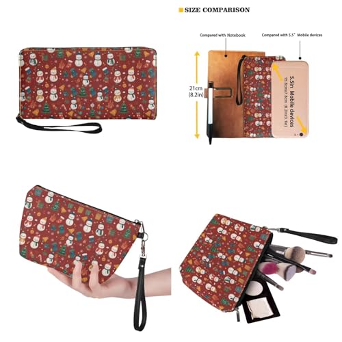 Image of Top Handle Purse for Women, Large Tote Handbag With PU Wallet Set, Gift for Mom