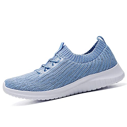 Chaussures de marche femmes légères konhill et baskets confortables slip on