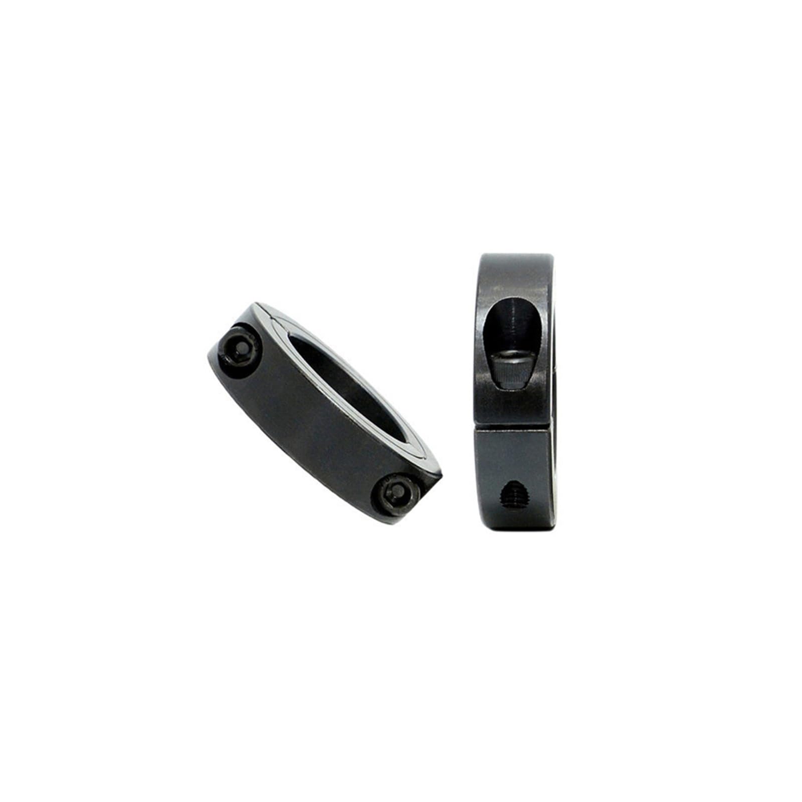 Collari for albero a doppia divisione Stile con vite di fissaggio in ossido Diametro interno dei collari for albero a vite di fissaggio a doppia divisione