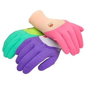 G & F Products 3 or 6 Pair Women Gardening Gloves with Micro-Foam Coating – Garden Gloves Texture Grip