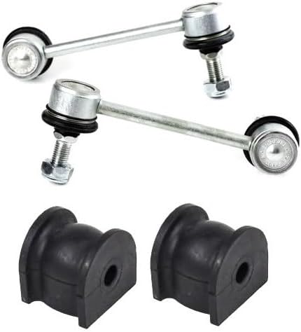 4 Rear Stabilizer Sway Bar End Link+Bushing For 2007-2012 Honda Accord Gen8 CP CS 4-Door Sedan