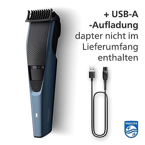 Philips Barttrimmer Series 3000 – Elektrischer Bartschneider für Herren mit Detail-Bartschneider, Lift und Trim-System… – Ansicht 5