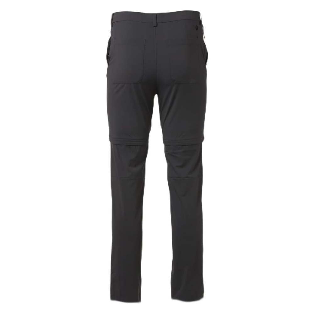 Marmot Meżczyzni Arch Rock Convertible Pant, Oddychające Spodnie Trekkingowe Zapinane na Zamek, Wodoodporne Spodnie Turystyczne, Długie Spodnie Z Odpinanymi Nogawkami, Dark Steel, 28