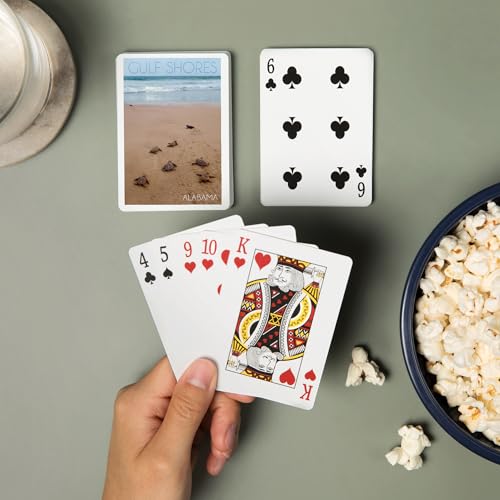 Baraja de 52 cartas Poker Tamaño Gulf Shores miniatura 2