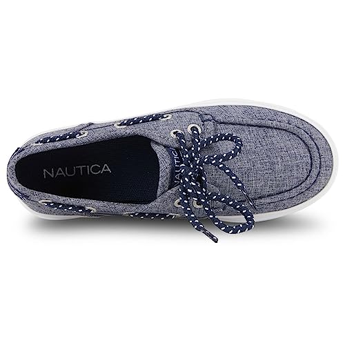 Image of Nautica Kid's Casual Boat Shoe Loafers - School Shoes for Boys (Toddler /Little Kid /Big Kid)