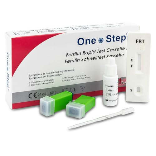 Anaemia Test Kit Iron Deficiency Ferritin Testing Blood Anemia Test One Step (1 Test)