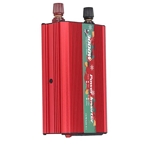 Onduleur sinusoïdal 3000W Chrees CC 12V vers CA en alliage d'aluminium à faible bruit