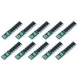 Teyleten Robot 1S 15A 3.7V Li-ion 6MOS BMS PCM Battery Protection Board PCM for 18650 Lithium Lion Battery 10pcs
