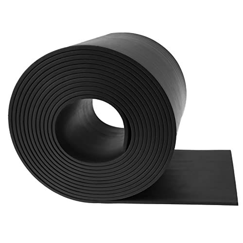 Plancha Goma Tira de Goma de Neopreno Antideslizante Plancha Neopreno para Juntas antivibración protección Bricolaje (80mm×5mm×3m)