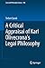 A Critical Appraisal of Karl Olivecrona's Legal Philosophy (Law and Philosophy Library, 108)