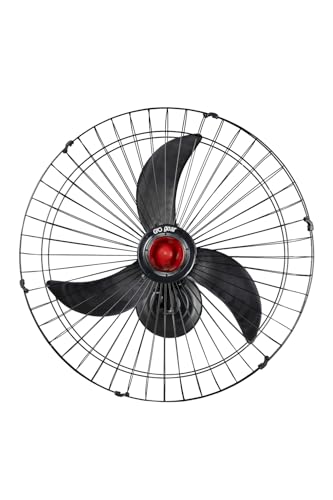 Ventilador Oscilante de Parede 70 cm Preto Bivolt