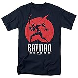 Popfunk Batman Beyond Character T Shirt & Stickers (XX-Large) Navy