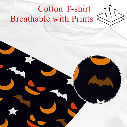 T-shirt Halloween en coton confortable pour vos soirées d'automne