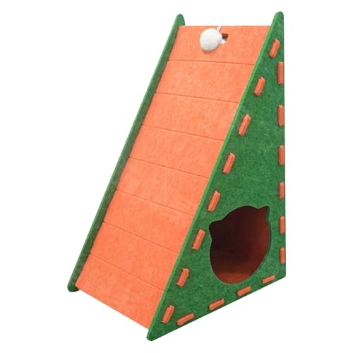猫のスクラッチボード、屋内の猫のスクラッチ - フェルト猫のスクラッチパッド - ペット用品、アパートリビングのための滑り止め爪ニングツール、リラックス、家具保護