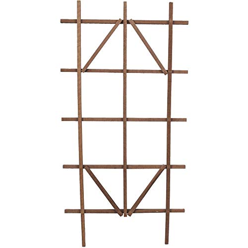 Panacea 83738 Wooden Ladder Trellis, 48" Tall, Brown