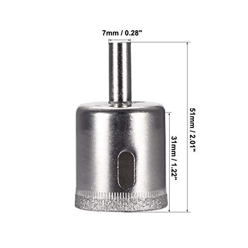 Uxcell 30Mm Diamond Drill Bits Hole Saws For Glass Tile Porcelain Marble Ceramic Bottles Pots Brick Pack Of 8 #TOP1