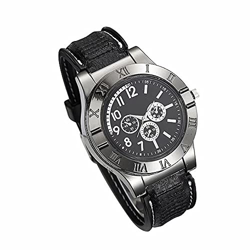Reloj encendedor USB militar para hombre casual miniatura 2